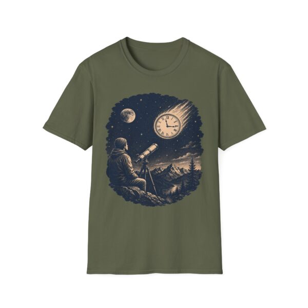 Retro Astronomer Tee — 'Falling Star? Broken Clock' Funny Space Nerd T-Shirt