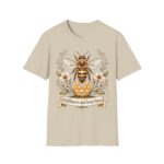 Bee Floral T-Shirt — "Wildflowers and Honey Hours" Graphic Tee