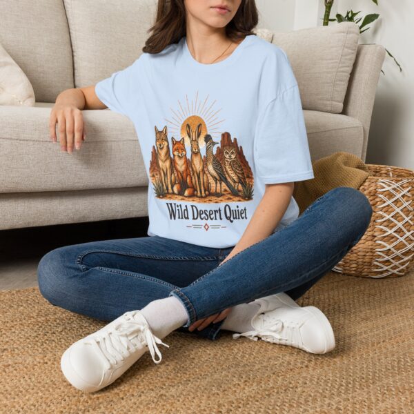Southwestern Desert Animals T-Shirt — Fox, Rabbit & Owl Row Design