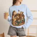 Rescue Cat Sweatshirt — Adopt Don't Shop Crewneck