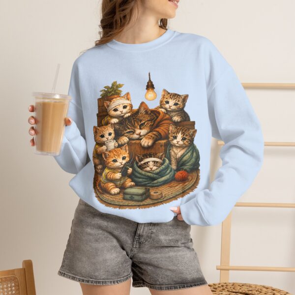 Rescue Cat Sweatshirt — Adopt Don't Shop Crewneck