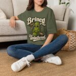 Brined and Unbothered Pickle T-Shirt