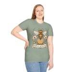 Bee Floral T-Shirt — "Wildflowers and Honey Hours" Graphic Tee