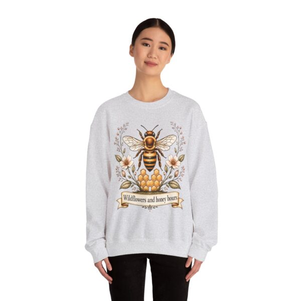 Wildflowers & Honey Hours Bee Crewneck Sweatshirt