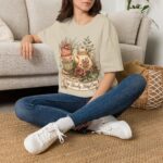 Tea Time Floral T-Shirt — "Sip Slowly, Stay Cozy" Vintage Teapot Tee