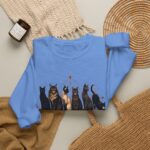 Moonlit Cat Society Crewneck Sweatshirt