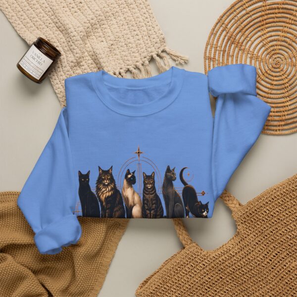 Moonlit Cat Society Crewneck Sweatshirt
