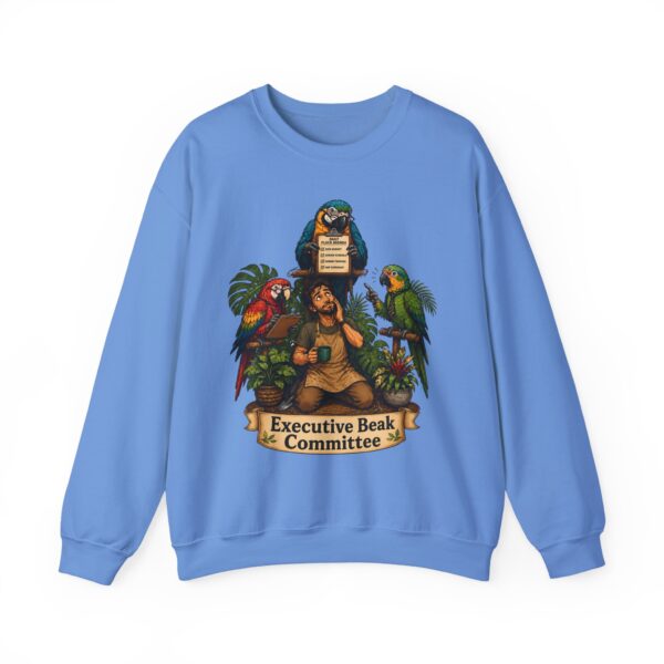 Executive Beak Committee Sweatshirt — Parrot Crewneck Pullover