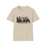 Moonlit Cat Society Graphic Tee - Cat Moonlight Shirt
