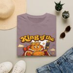 King of the Remote T-Shirt — Funny Couch Potato TV Remote Shirt
