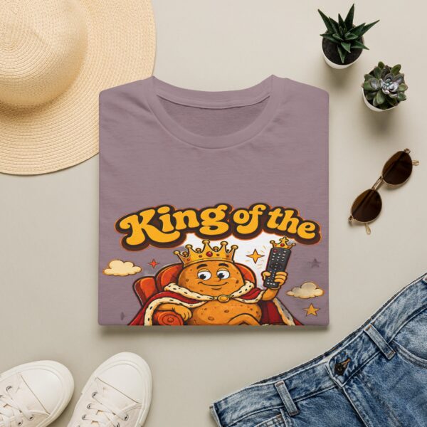 King of the Remote T-Shirt — Funny Couch Potato TV Remote Shirt