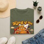 King of the Remote T-Shirt — Funny Couch Potato TV Remote Shirt