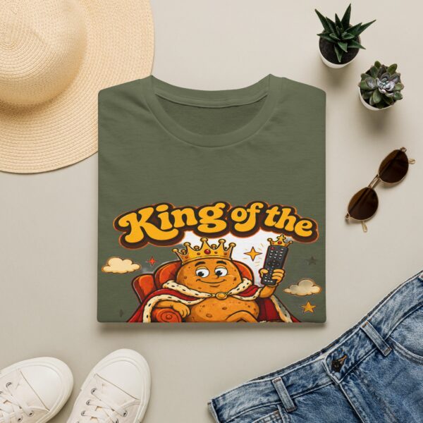 King of the Remote T-Shirt — Funny Couch Potato TV Remote Shirt