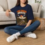 The Road Awaits Vintage Mountain Road T-Shirt