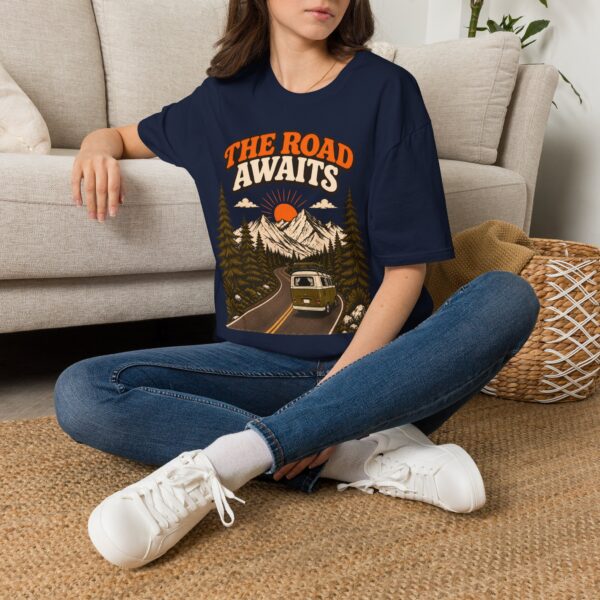 The Road Awaits Vintage Mountain Road T-Shirt