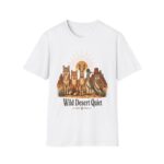Southwestern Desert Animals T-Shirt — Fox, Rabbit & Owl Row Design