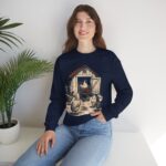 Chicken Keepers Crewneck Sweatshirt — Vintage Backyard Hen Humor