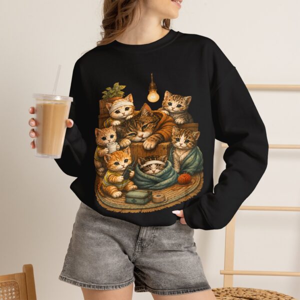 Rescue Cat Sweatshirt — Adopt Don't Shop Crewneck