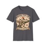 National Park Lover Vintage Mountain Camping Badge T-Shirt