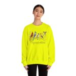 Birds of Winter "Wings Along the Wildflowers" Crewneck Sweatshirt