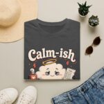 Calm-ish and Thriving T-Shirt — Cute Cloud Graphic Tee