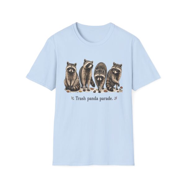 Trash Panda Parade Raccoon T-Shirt — Cute Wildlife Graphic Tee