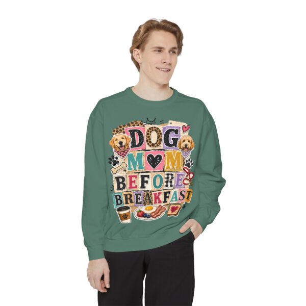 Dog Mom Before Breakfast Sweatshirt — Cozy Morning Pet Mom Pullover