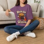 Built for Grilling Burger BBQ T-Shirt — Grilling Tee for BBQ Lovers