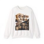 Librarian By Day Murderino By Night Sweatshirt — Cozy Mystery Lover Crewneck