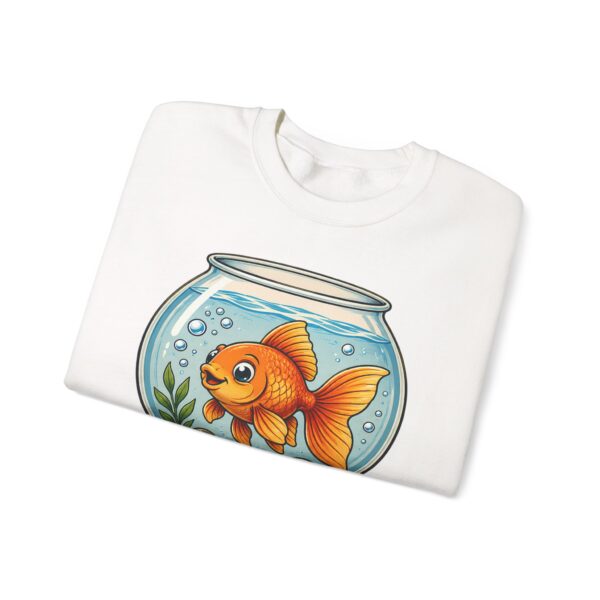 Tiny Pond, Big Personality Goldfish Crewneck Sweatshirt