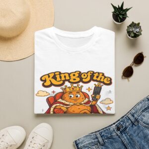 King of the Remote T-Shirt — Funny Couch Potato TV Remote Shirt