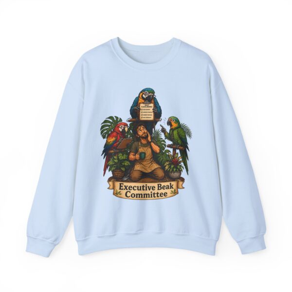 Executive Beak Committee Sweatshirt — Parrot Crewneck Pullover