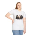 Moonlit Cat Society Graphic Tee - Cat Moonlight Shirt