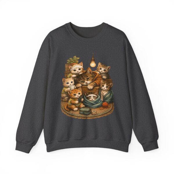 Rescue Cat Sweatshirt — Adopt Don't Shop Crewneck