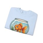 Tiny Pond, Big Personality Goldfish Crewneck Sweatshirt