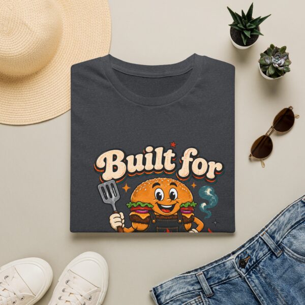 Built for Grilling Burger BBQ T-Shirt — Grilling Tee for BBQ Lovers