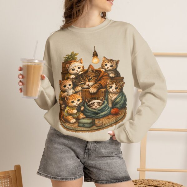 Rescue Cat Sweatshirt — Adopt Don't Shop Crewneck