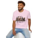 Moonlight in the Pines Wildlife T-Shirt — Deer, Bear, Fox & Owl Nature Tee