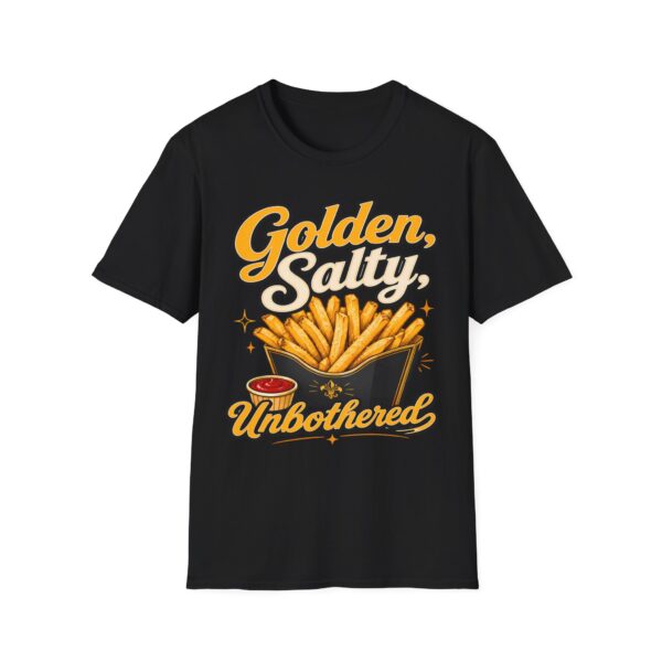 Golden, Salty, Unbothered French Fry T-Shirt