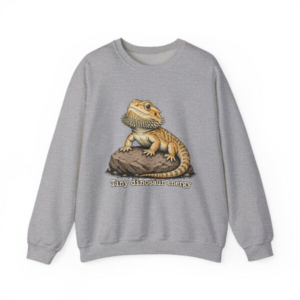 Bearded Dragon 'Tiny Dinosaur Energy' Crewneck Sweatshirt