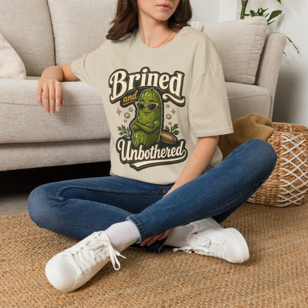 Brined and Unbothered Pickle T-Shirt