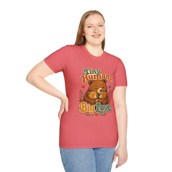 Tiny Humans, Big Love Bear Mom & Baby T-Shirt