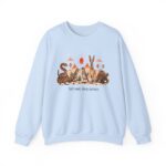 Desert Wildlife Crewneck Sweatshirt – "Soft Sand, Sharp Instincts" Snake, Lizard & Turtle Graphic