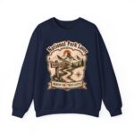 National Park Lover Vintage Hiking Crewneck Sweatshirt