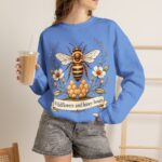 Wildflowers & Honey Hours Bee Crewneck Sweatshirt