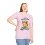 Cat Forecast T-Shirt — "Forecast: Mischief" Cute Rainy Day Cat Tee