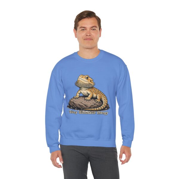 Bearded Dragon 'Tiny Dinosaur Energy' Crewneck Sweatshirt