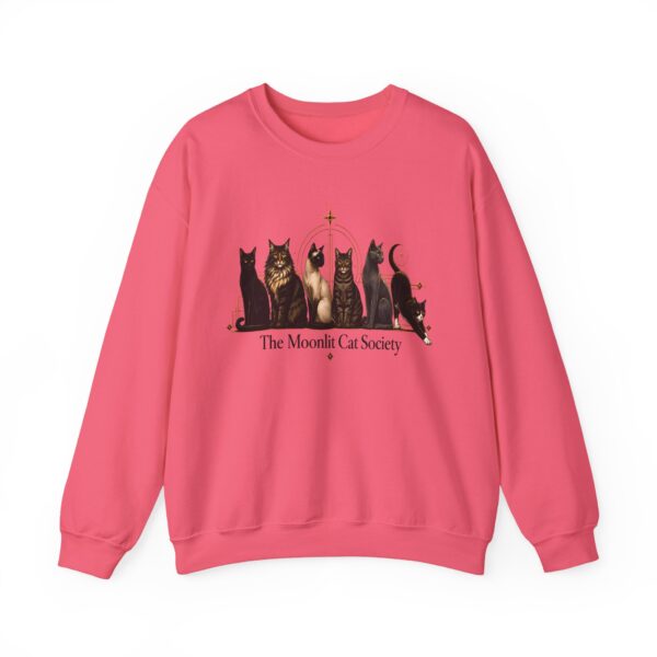 Moonlit Cat Society Crewneck Sweatshirt