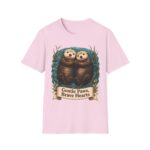Otter Couple T-Shirt — "Gentle Paws, Brave Hearts" Cute Animal Tee