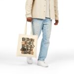I Check Out Books & Cold Cases Vintage True-Crime Booklover Canvas Tote